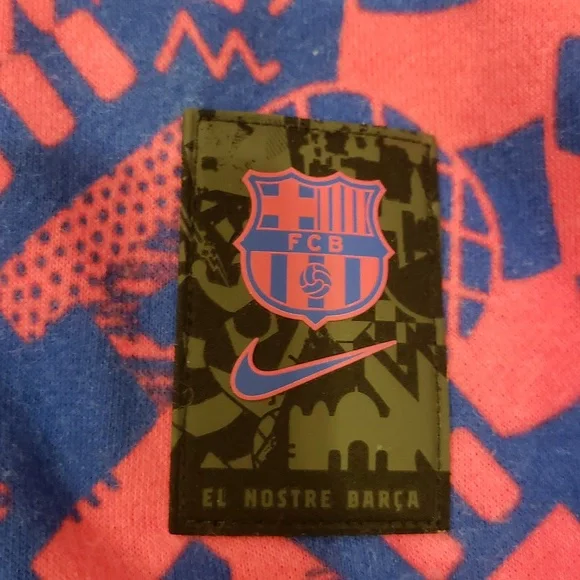 Nike FC Barcelona Hoodie Size S ⚽️ - Picture 7 of 8